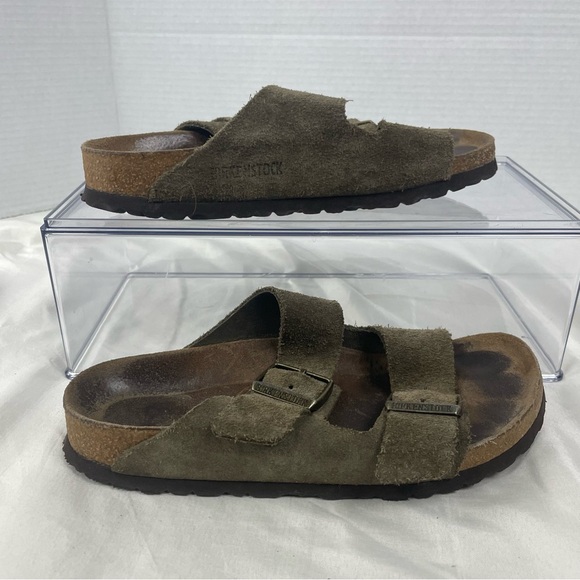 Birkenstocks Arizona Slide-On Sandals Womens Size 5/5.5 Casual Comfort - Picture 10 of 13